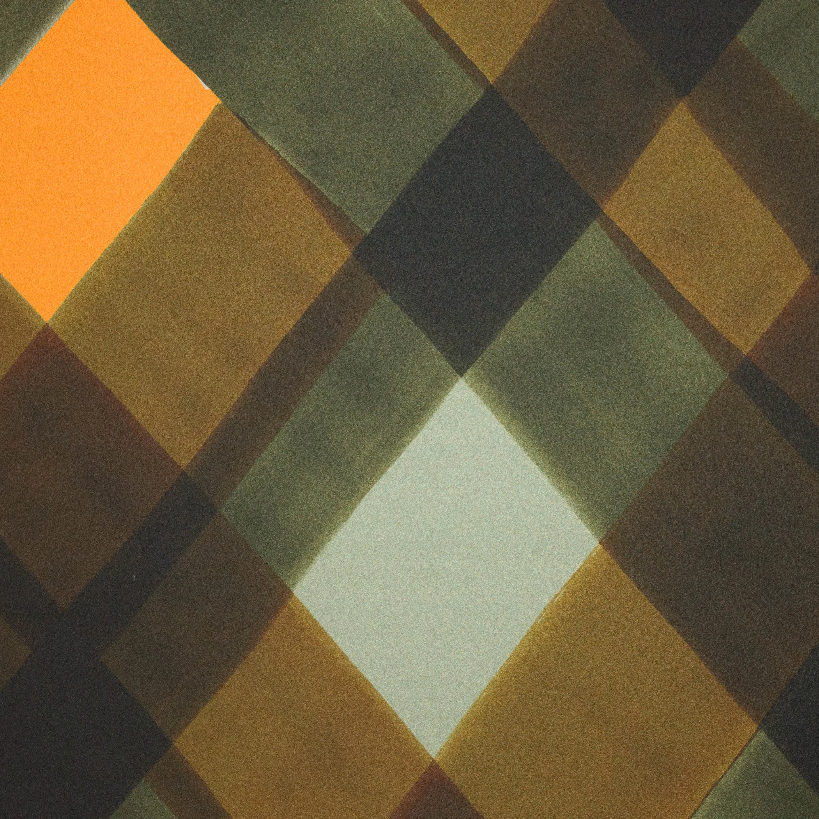 Polyester crêpe met ruitenpatroon - Knipmode