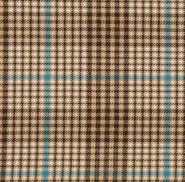 Polyester viscose geruit - Knipmode