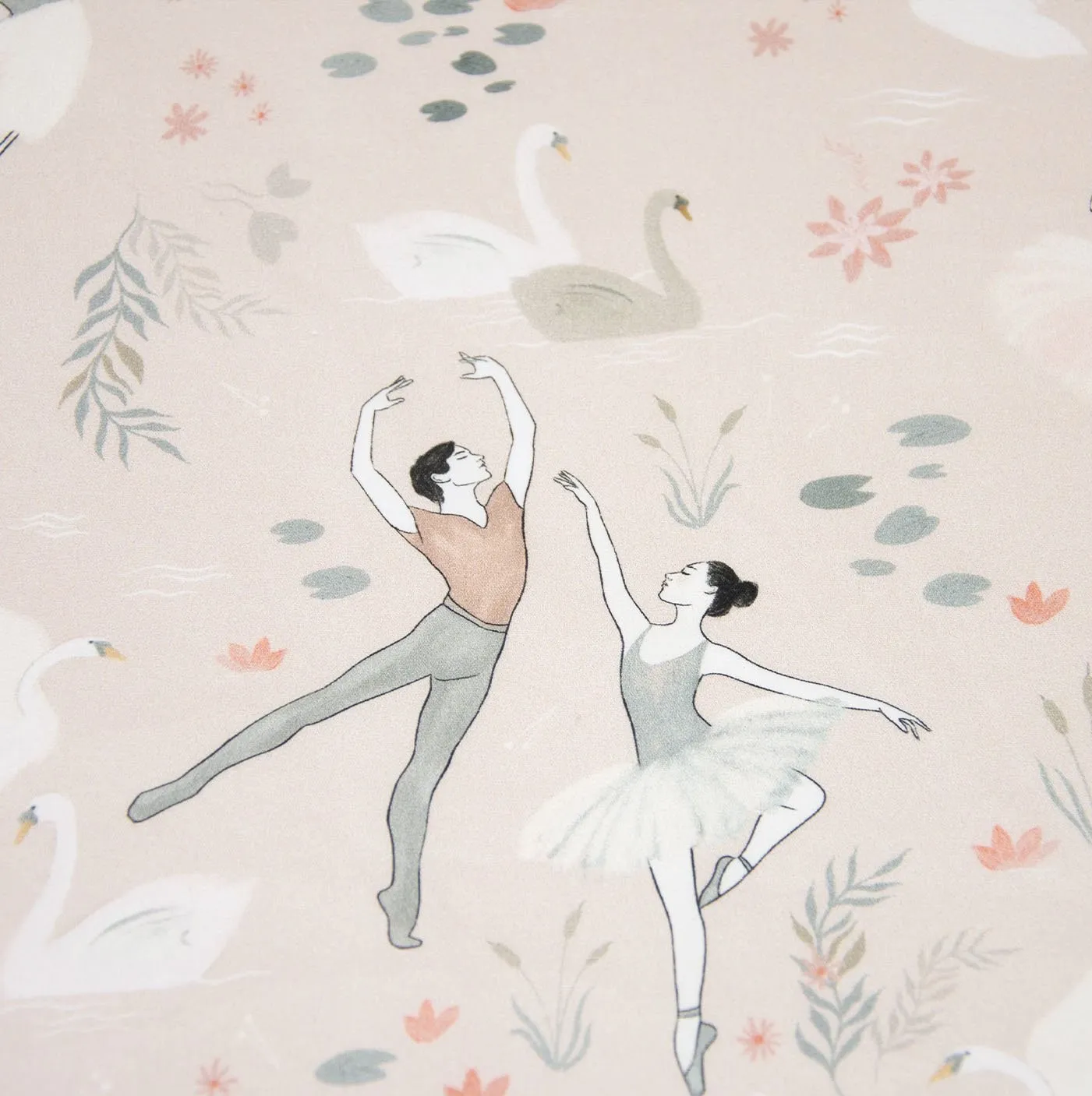 Katoen ecru zwanenmeer ballet - Katia Fabrics