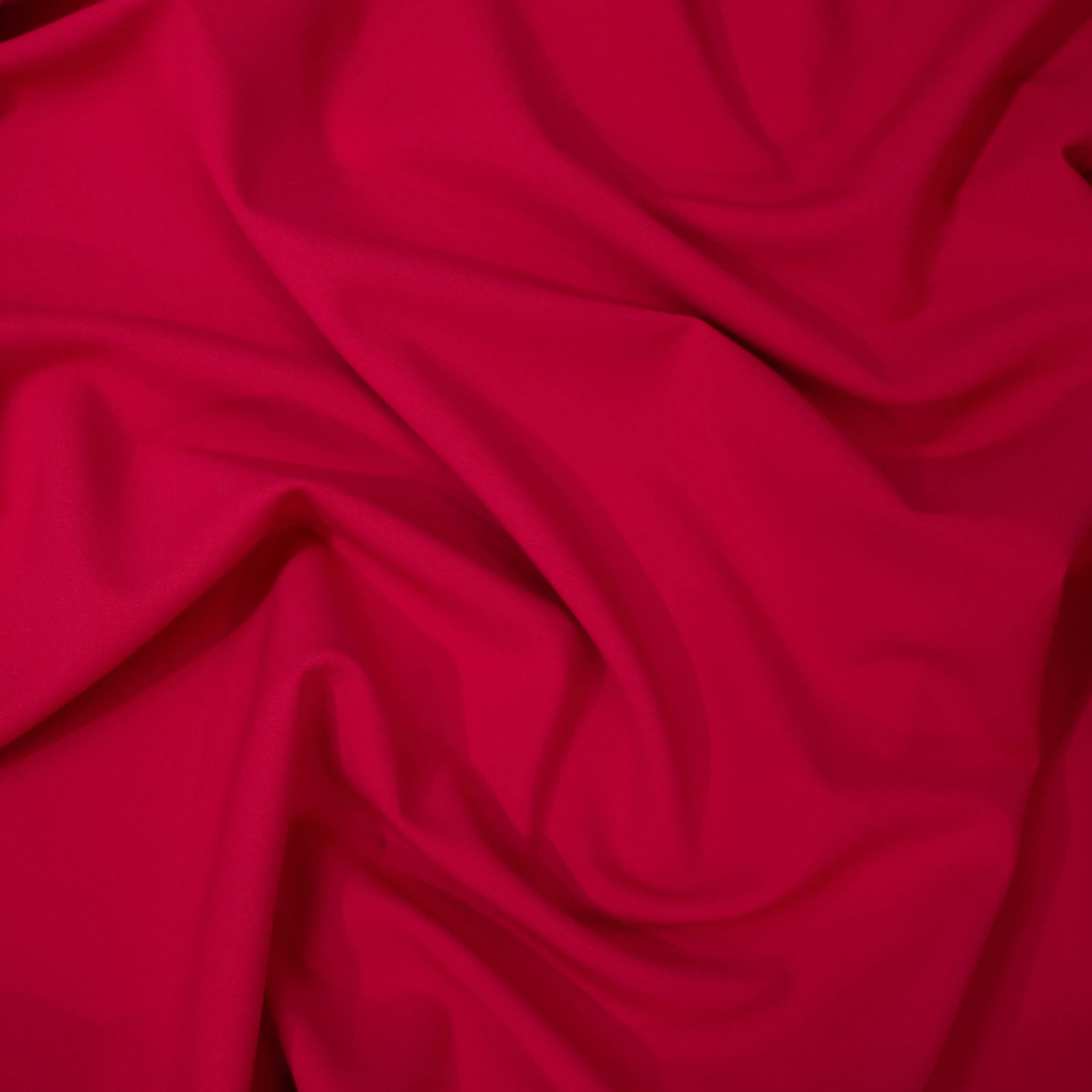 Crêpe stretch rood/roze - Lorré