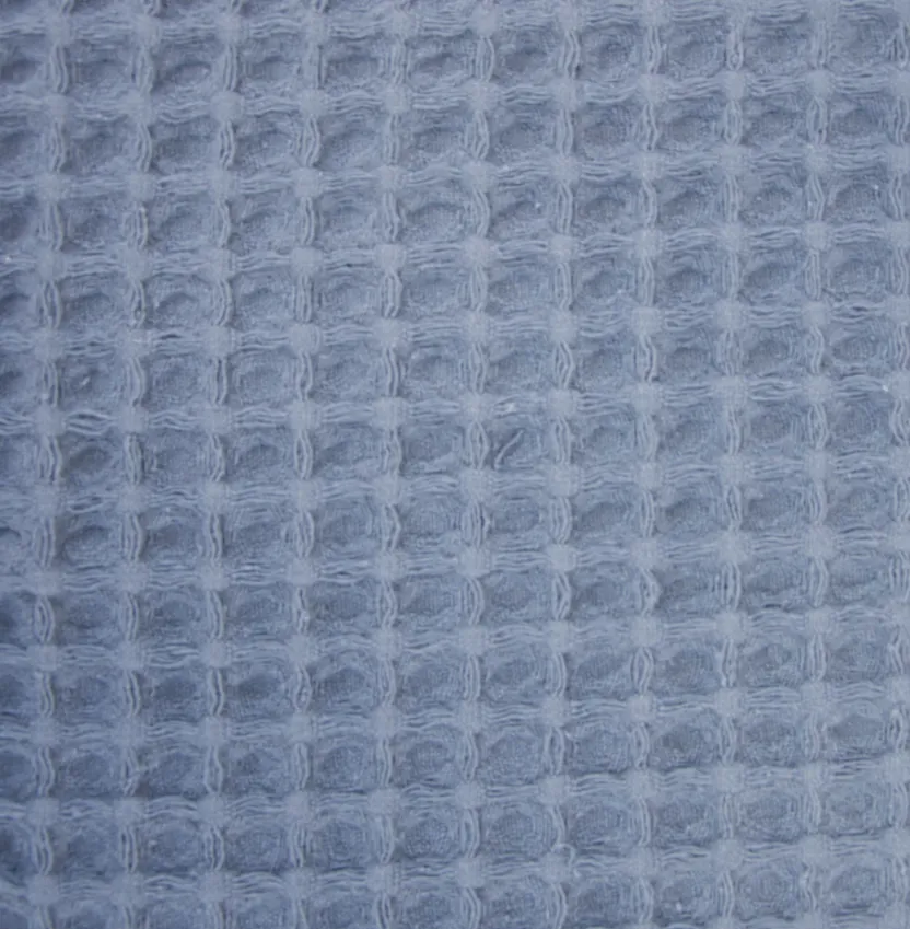 Wafelstof katoen oud blauw - Katia Fabrics