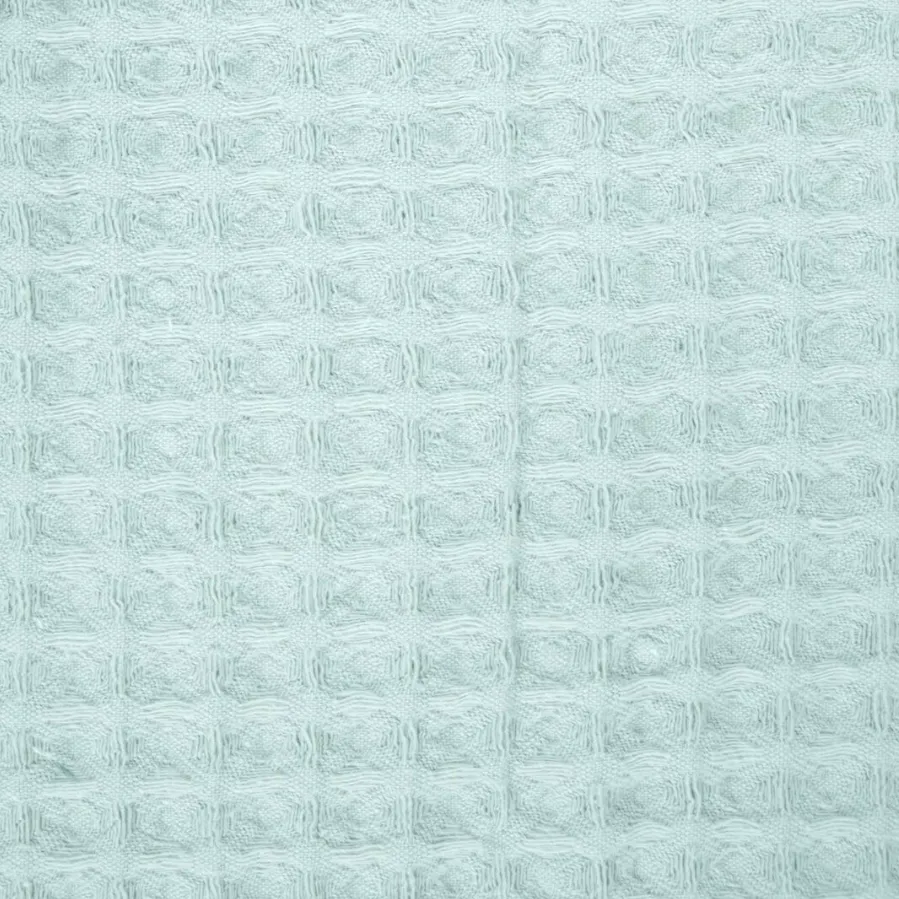 Wafelstof katoen babyblauw - Katia Fabrics