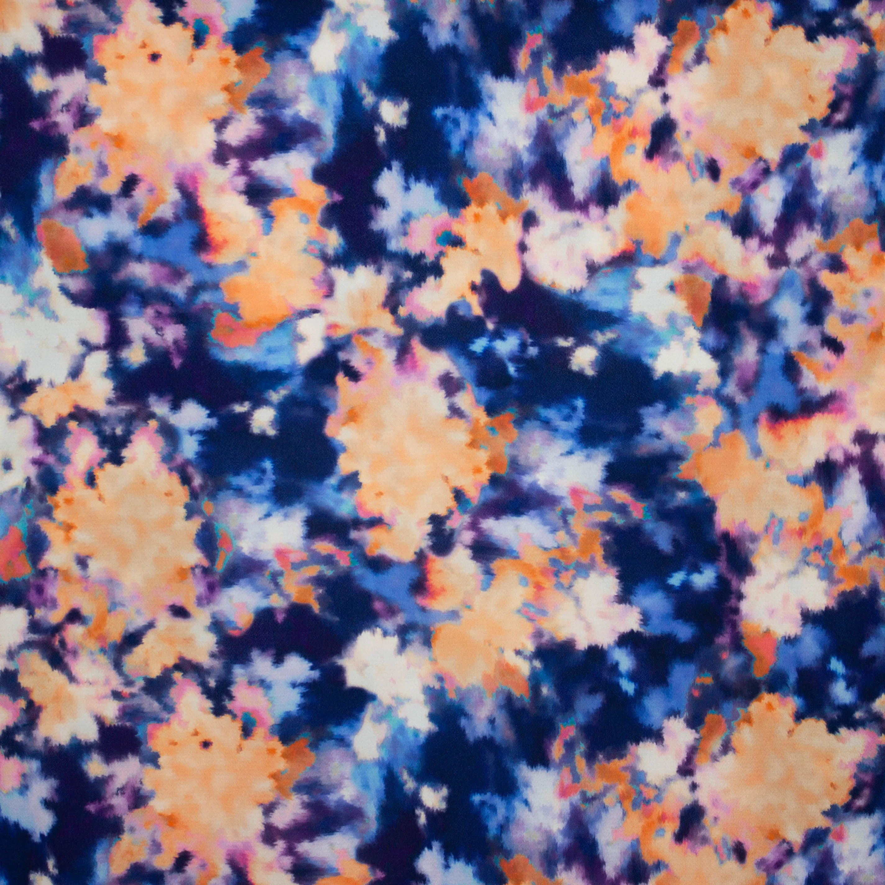 Polyester crêpe print - A La Ville