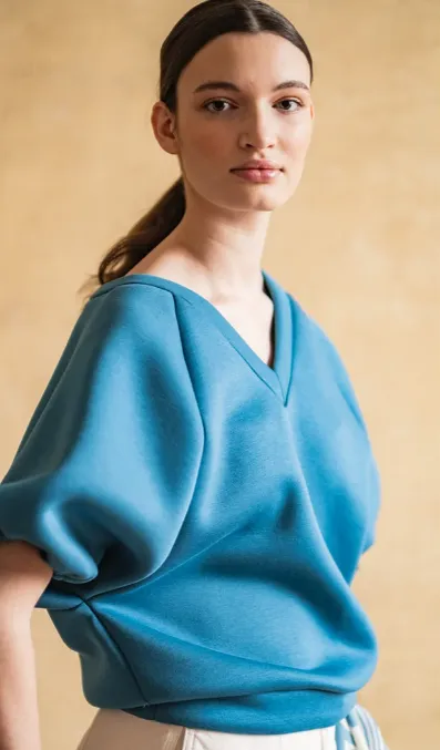Neopreen blauw - Fibre Mood