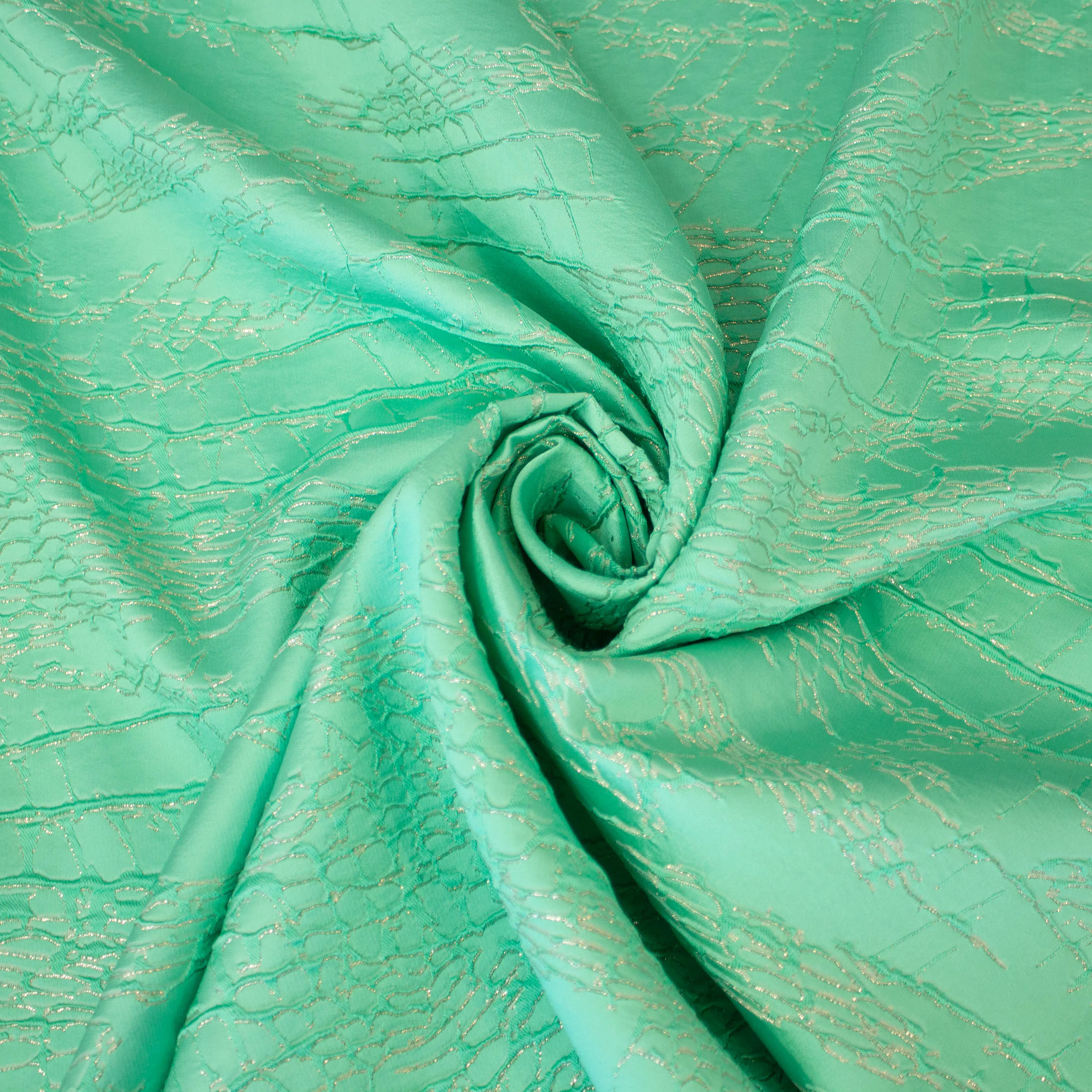 Jaquard munt met abstract motief - Lorré