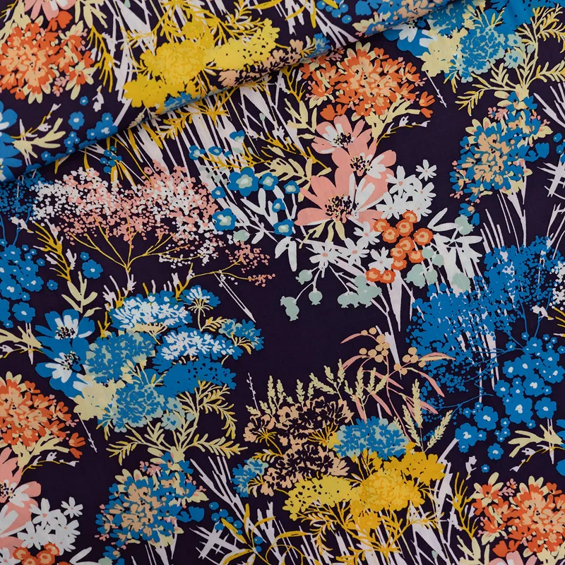 Ecovero viscose 'Wild Flowers' - See you at six