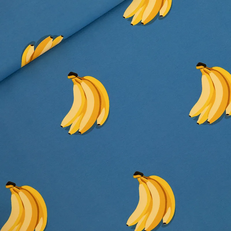 French terry 'Bananas' - See you at six