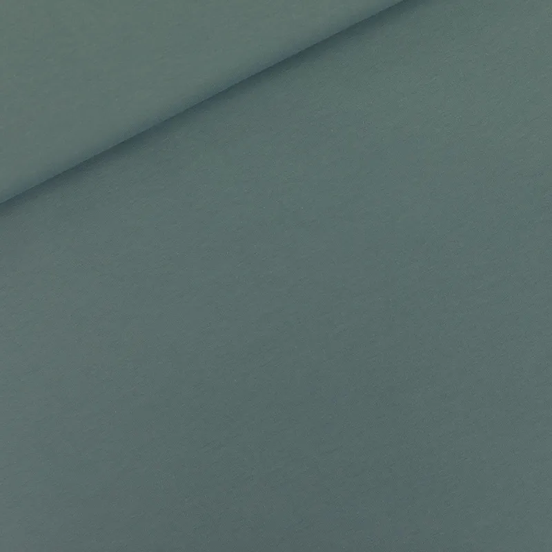 French terry effen 'Dusty Turquoise' - See you at six