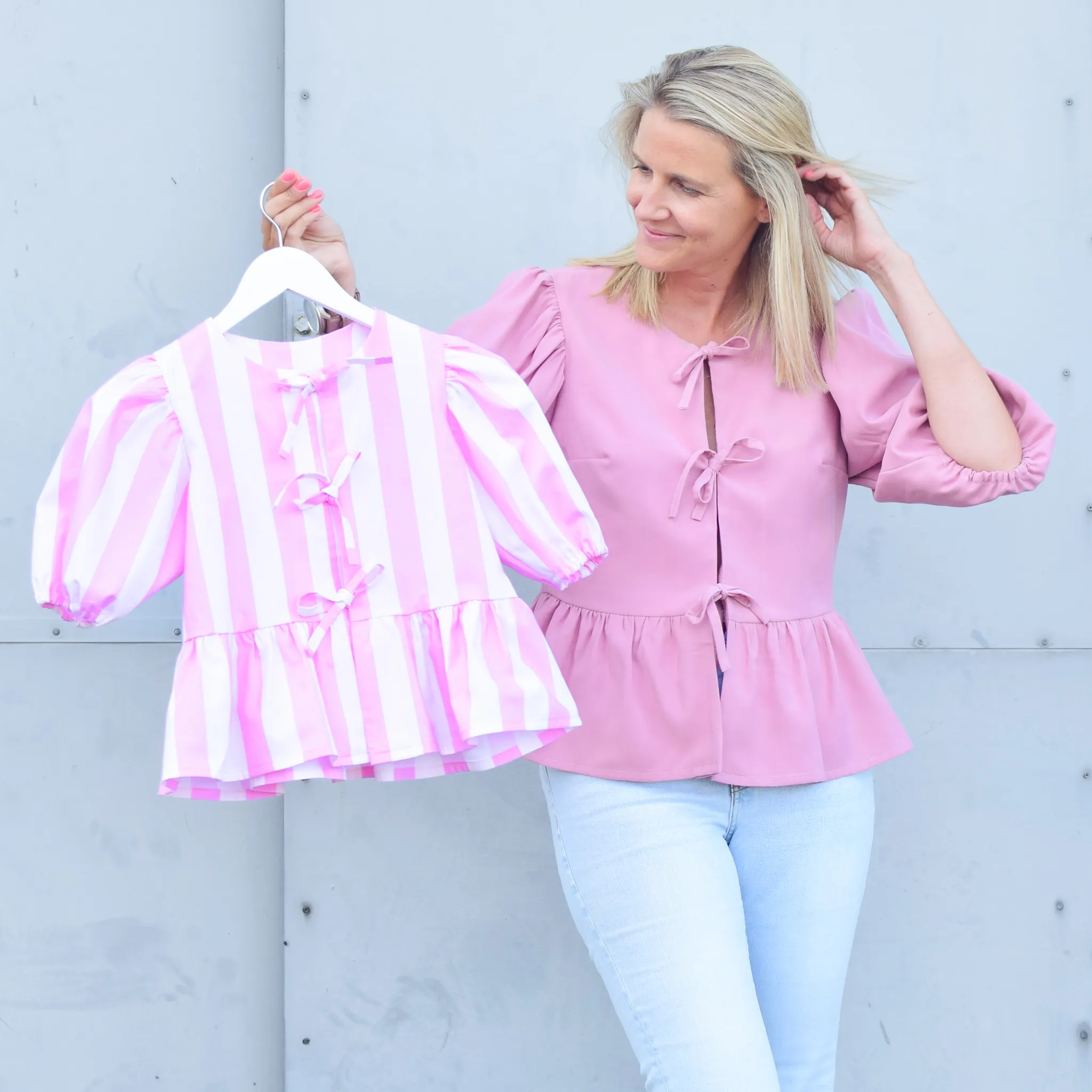 Patroon Evie blouse - dames en kids - Bel' Etoile