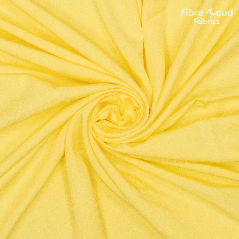 Viscose tencel licht geel - Fibre Mood