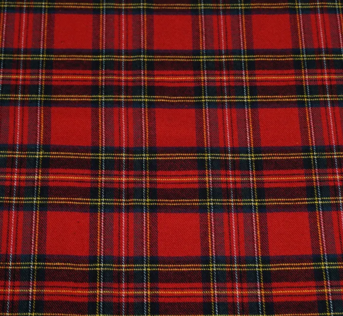 Flanel tartan rood - Qjutie & the Qjutest