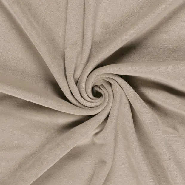 Fluweel beige