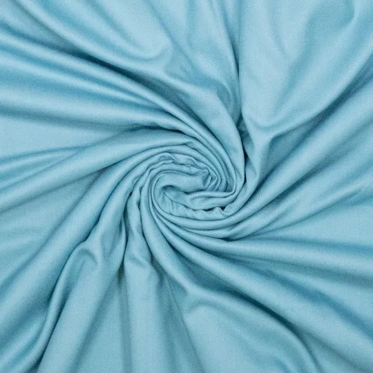 Bamboo licht elastisch turquoise