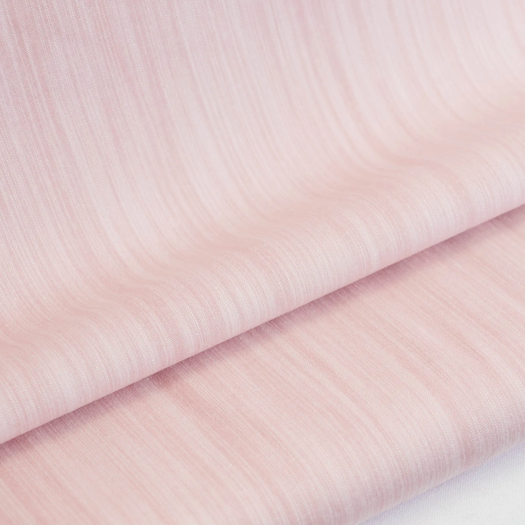 Denim stretch lichtroze met strepen