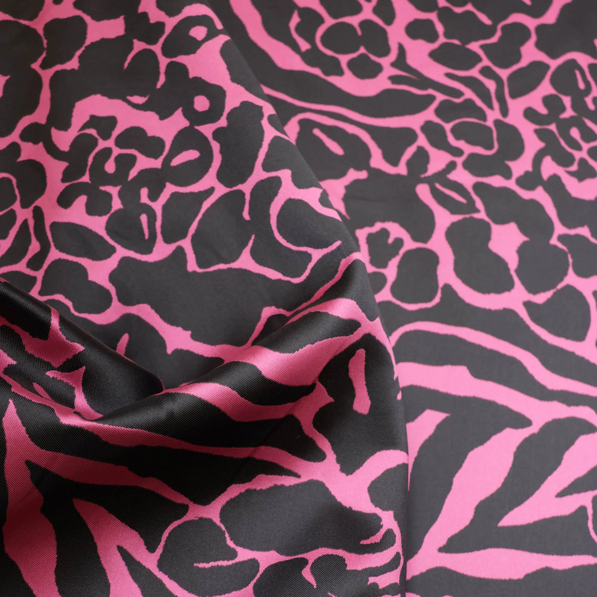 Jacquard fuchsia - Lorré