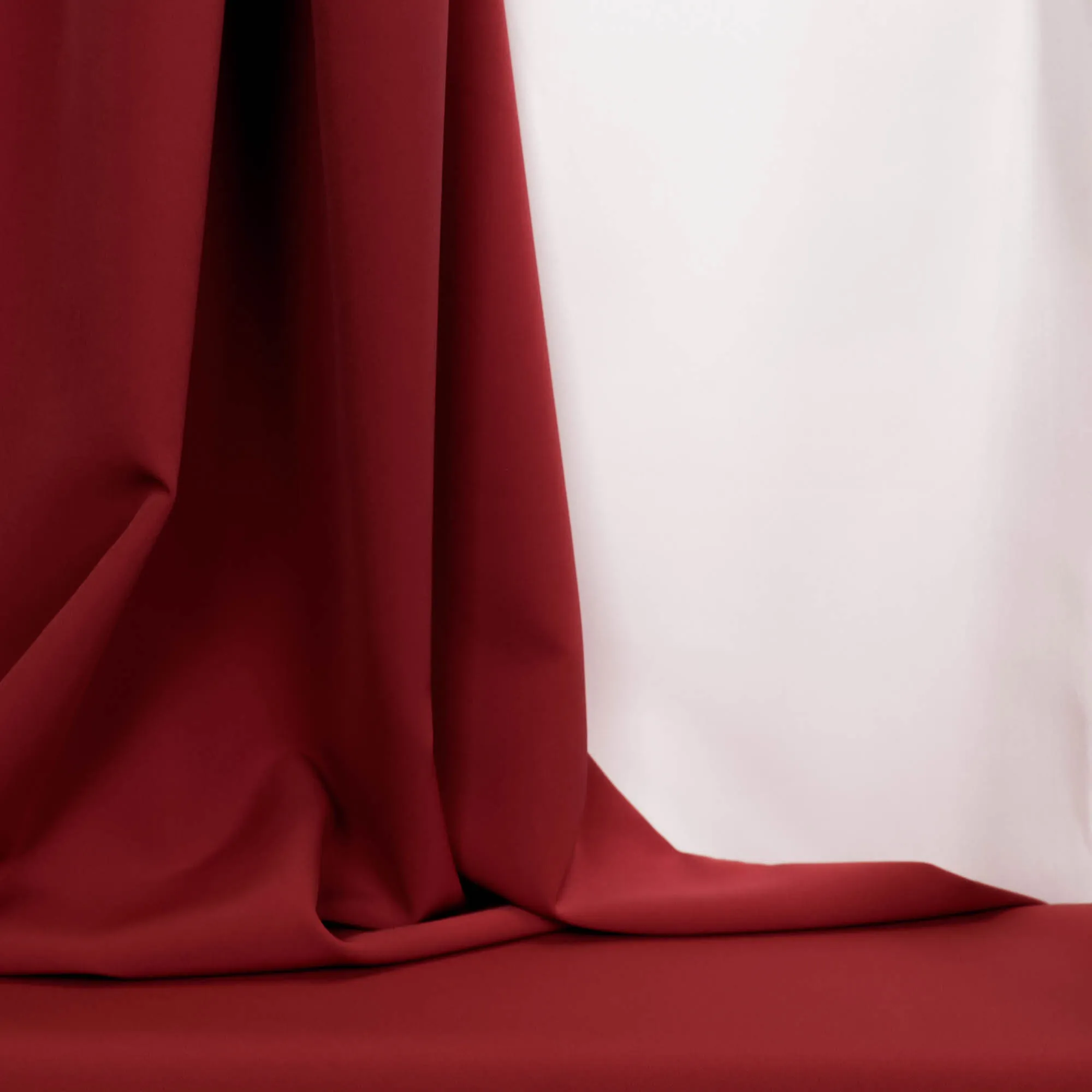 Stretch polyester rood