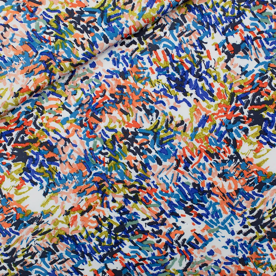 Viscose eco 'Paint Fun' - See you at six