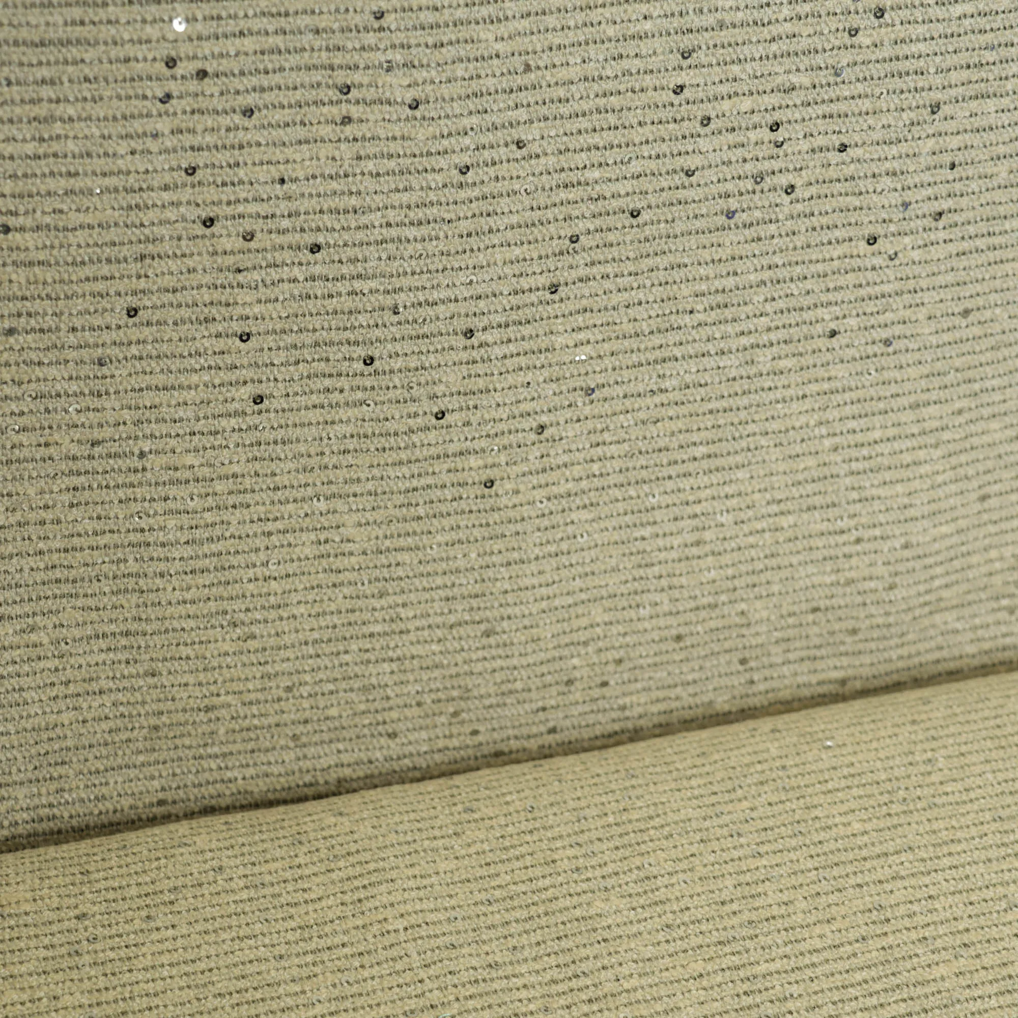 Tweed beige met pailletten - Lorré