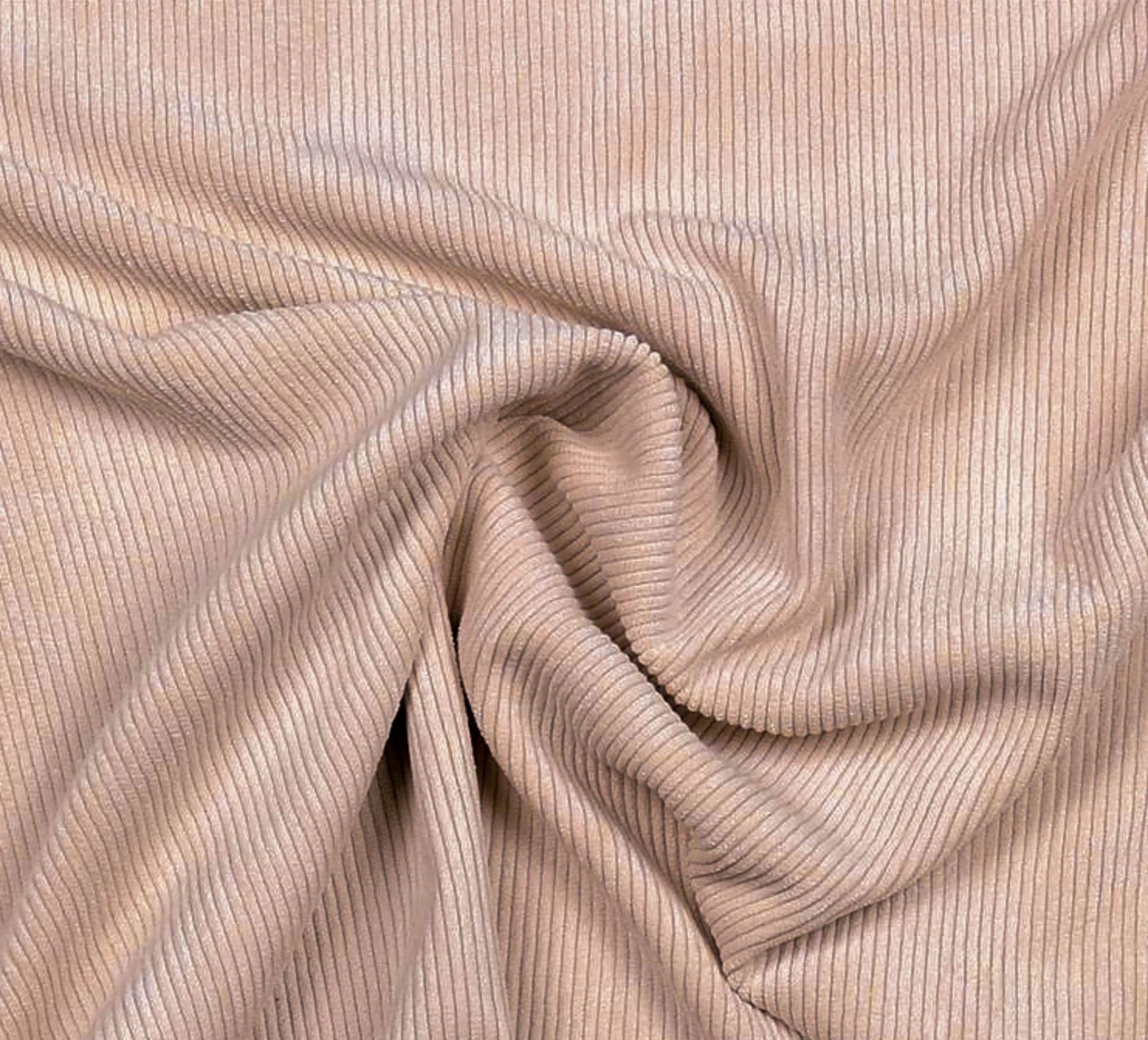 Ribfluweel oud roze - Knipmode