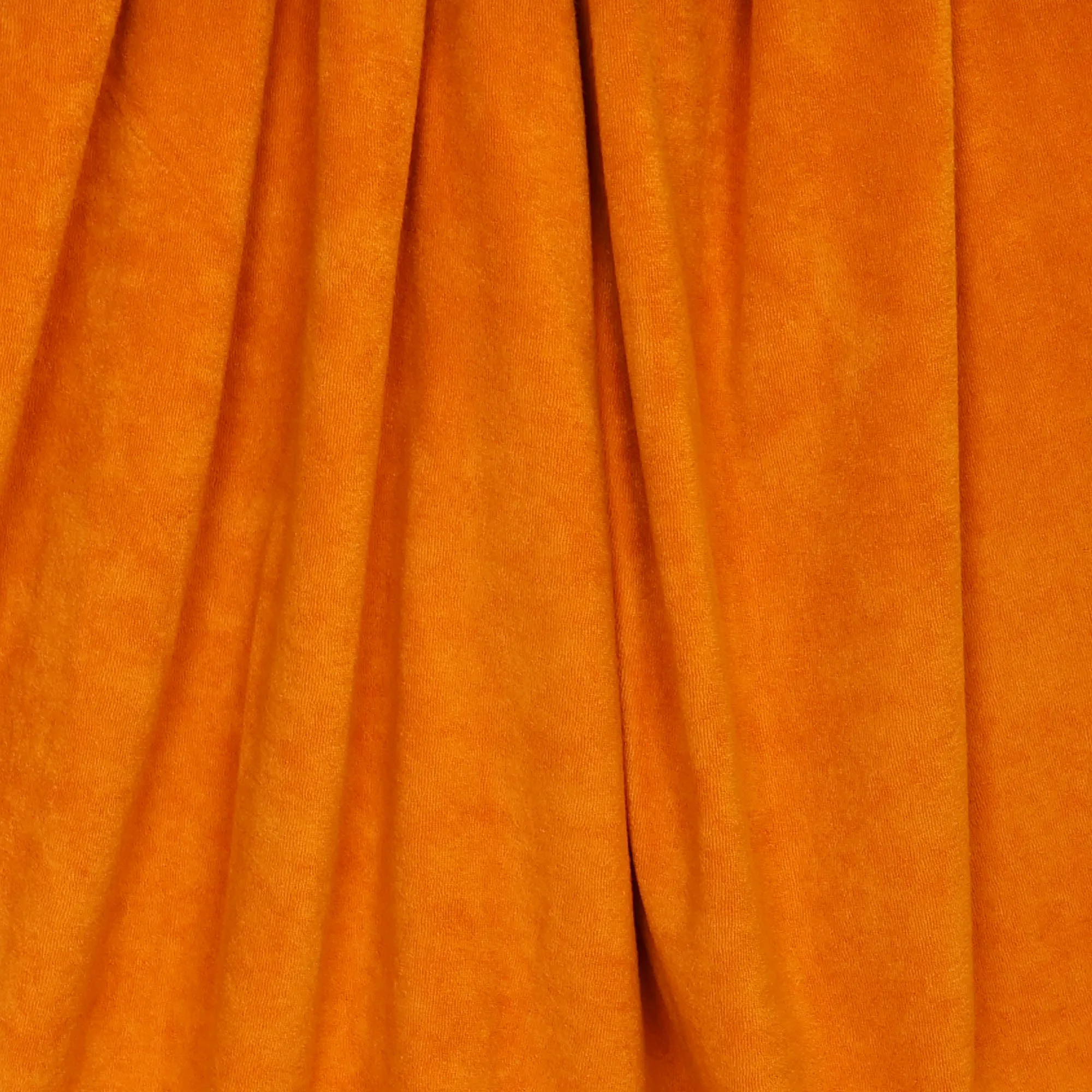 Badstof effen oranje - See you at six