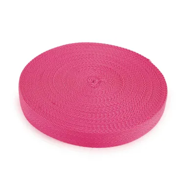 Tassenband 30 mm fluo roze - Katia Fabrics