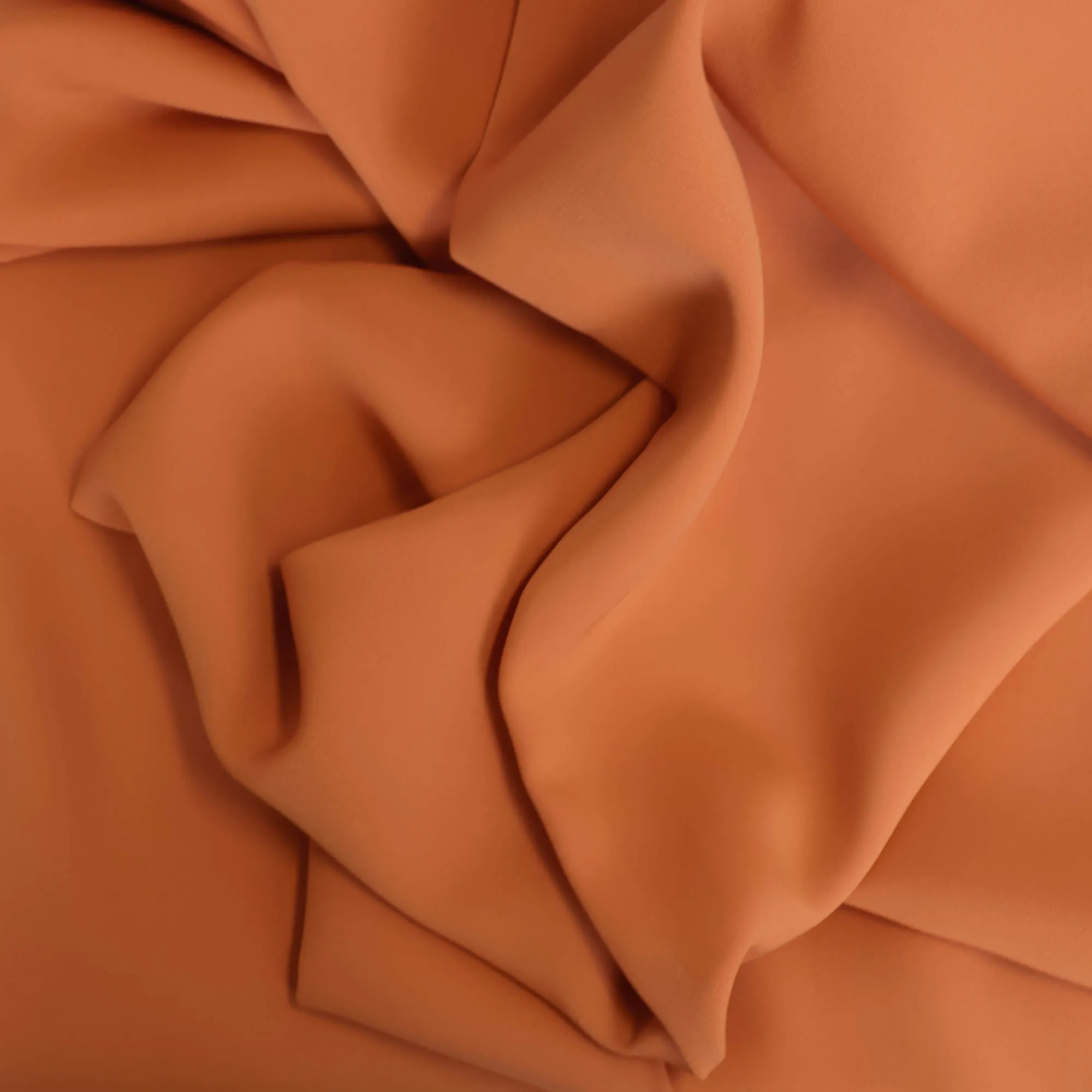 Polyester oranjebruin