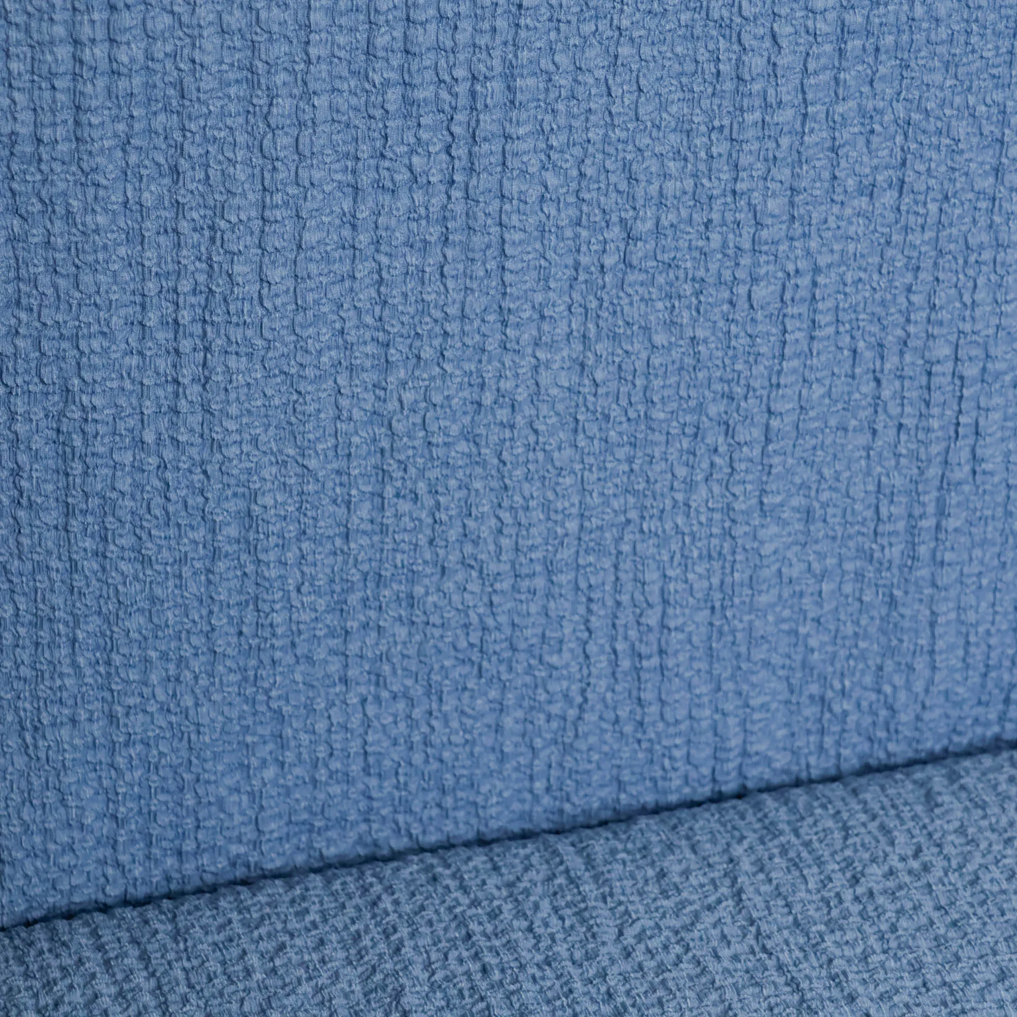 Seersucker blauw - Burda