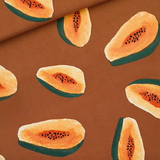 French terry Papayas - See you at six
