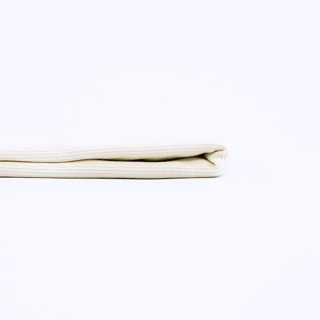 Geribbelde tricot effen Papyrus Crème - See you at six