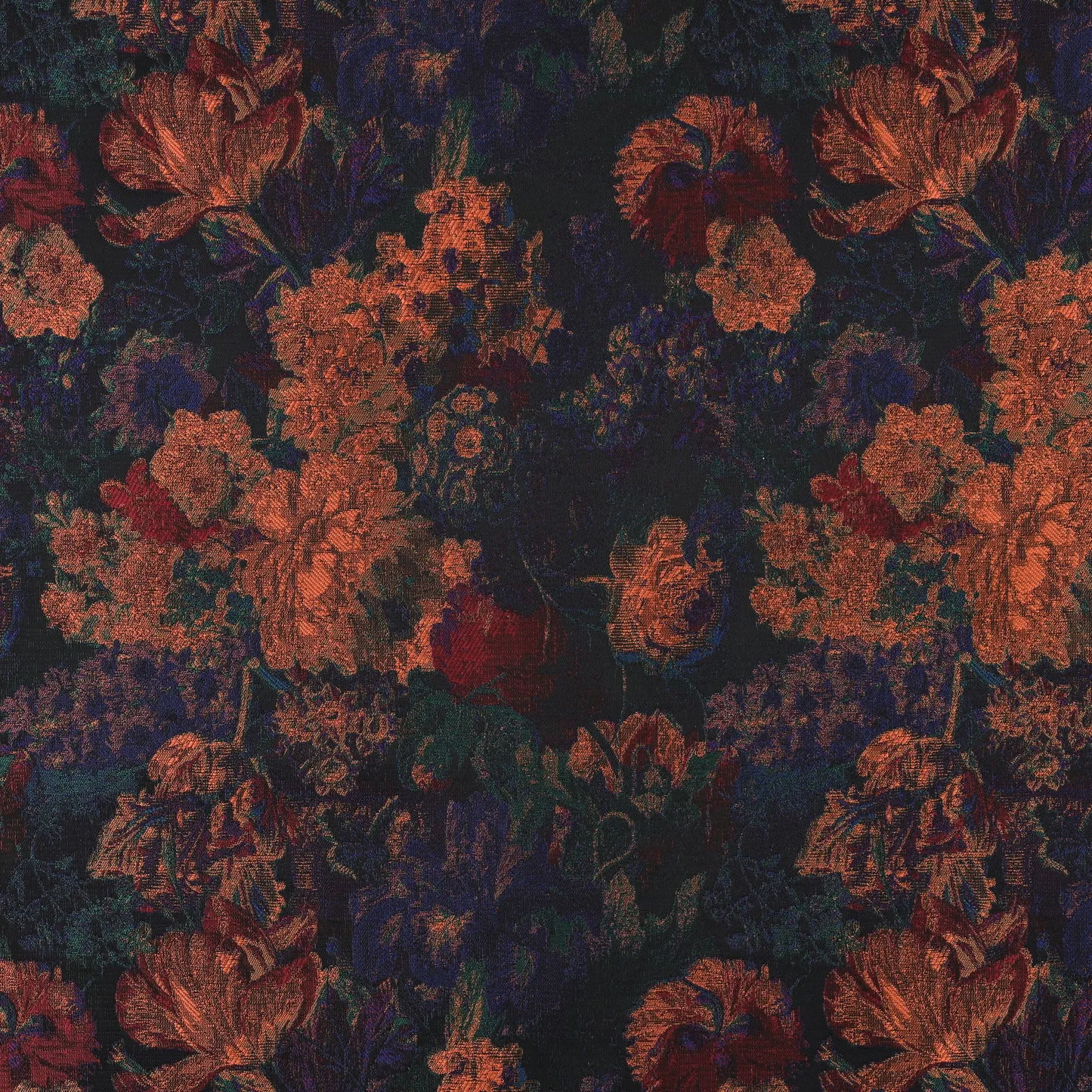 Jacquard bloemen - Poppy