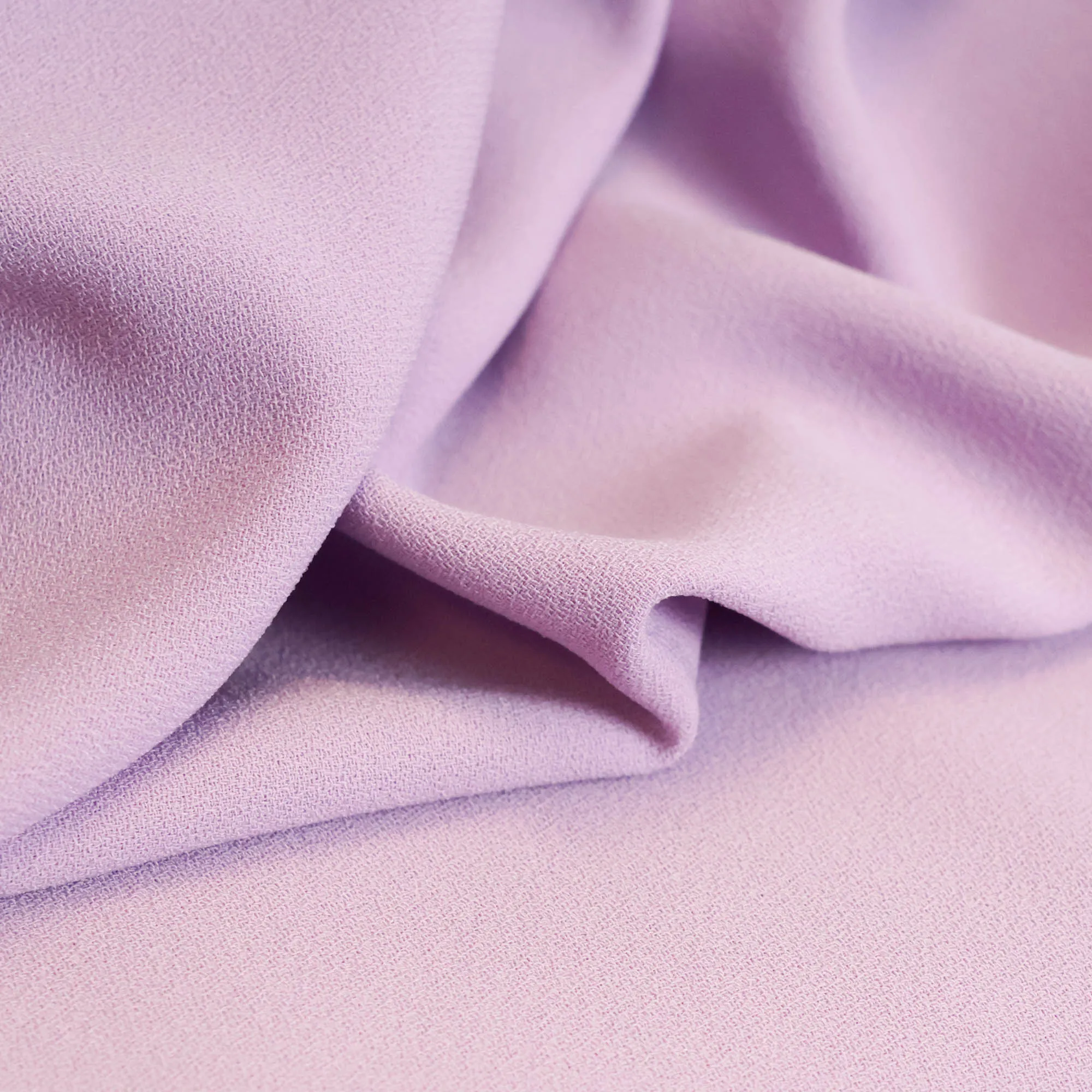 Polyester crêpe lila - Knipmode