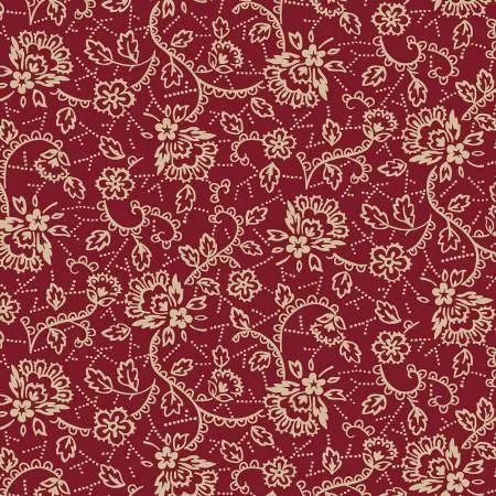 Baumwolle rot mit Print 'Allegiance'