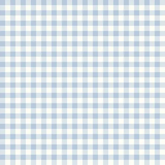Baumwolle kariert blau