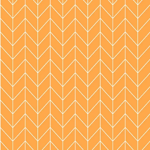 Baumwolle orange mit Muster