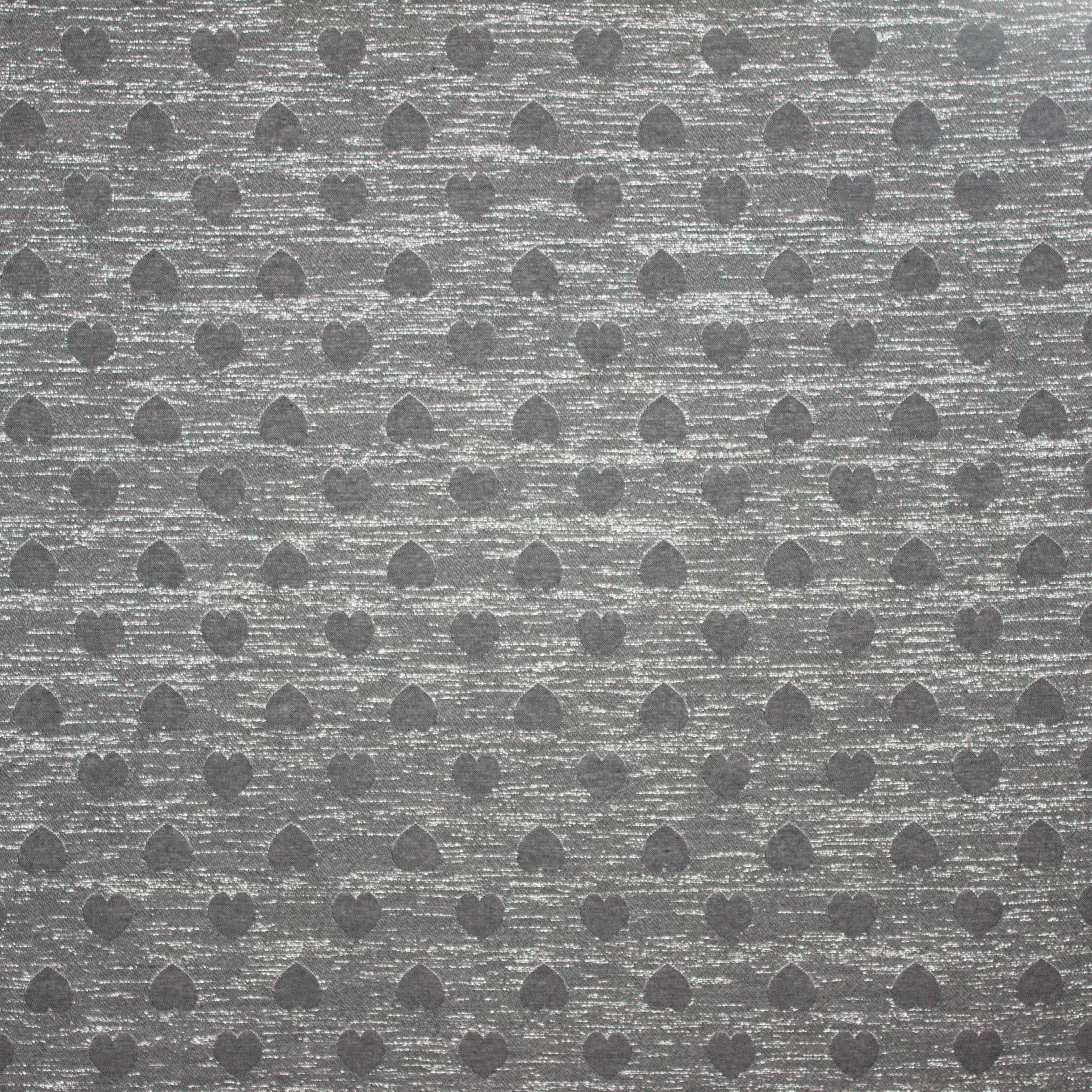 Grijze jacquard met hartjes - La Maison Victor