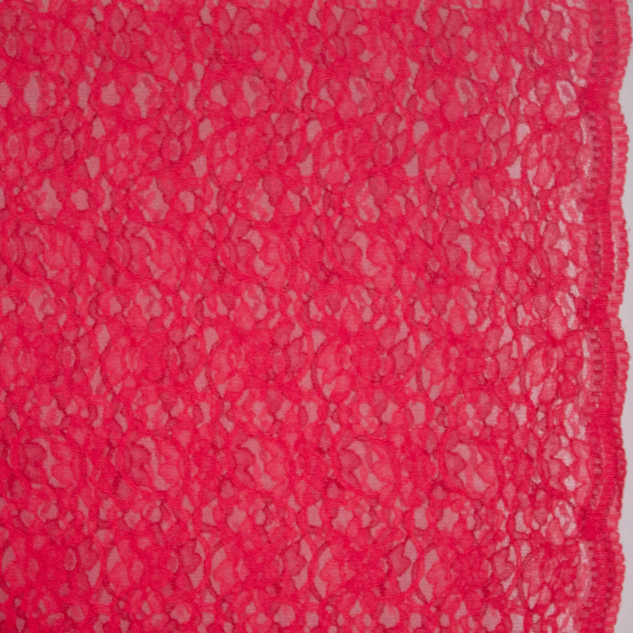 Kant rood bloemen