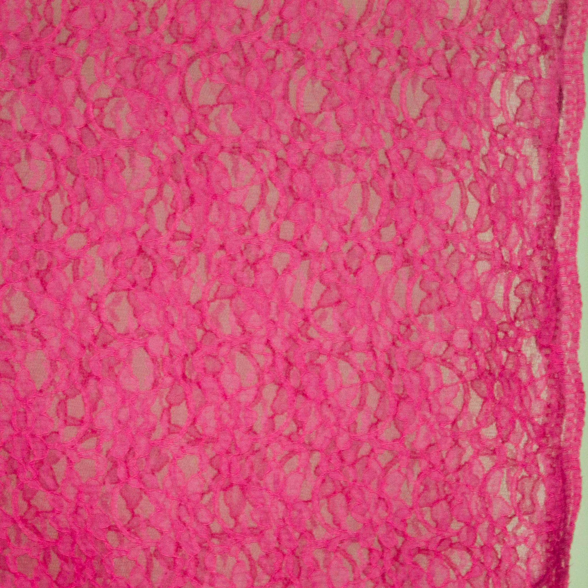 Kant fel roze bloemen