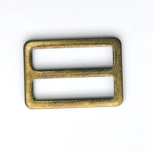 Schuifgesp - brons - 32 mm x 8 mm