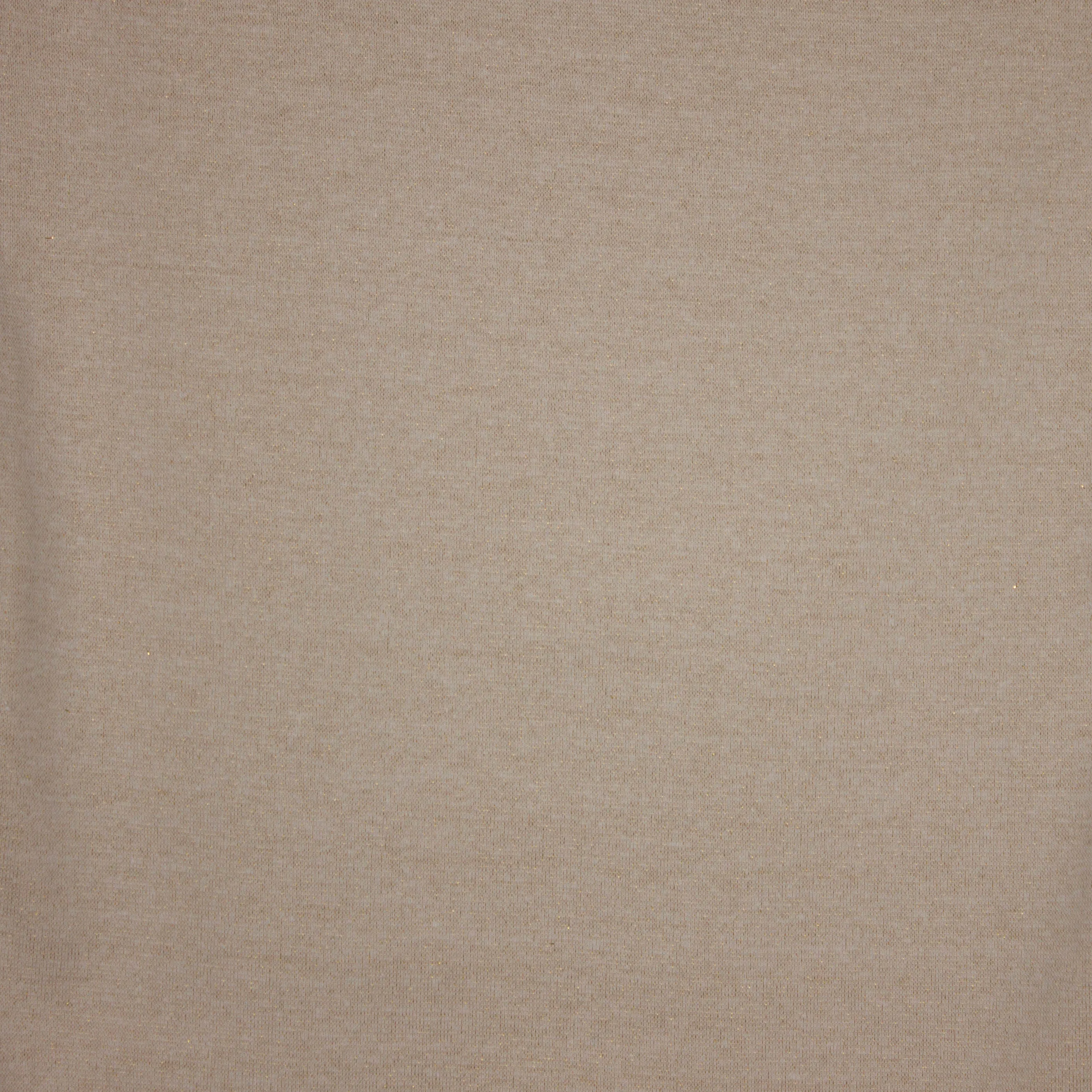 Beige boordstof met gouden glitters