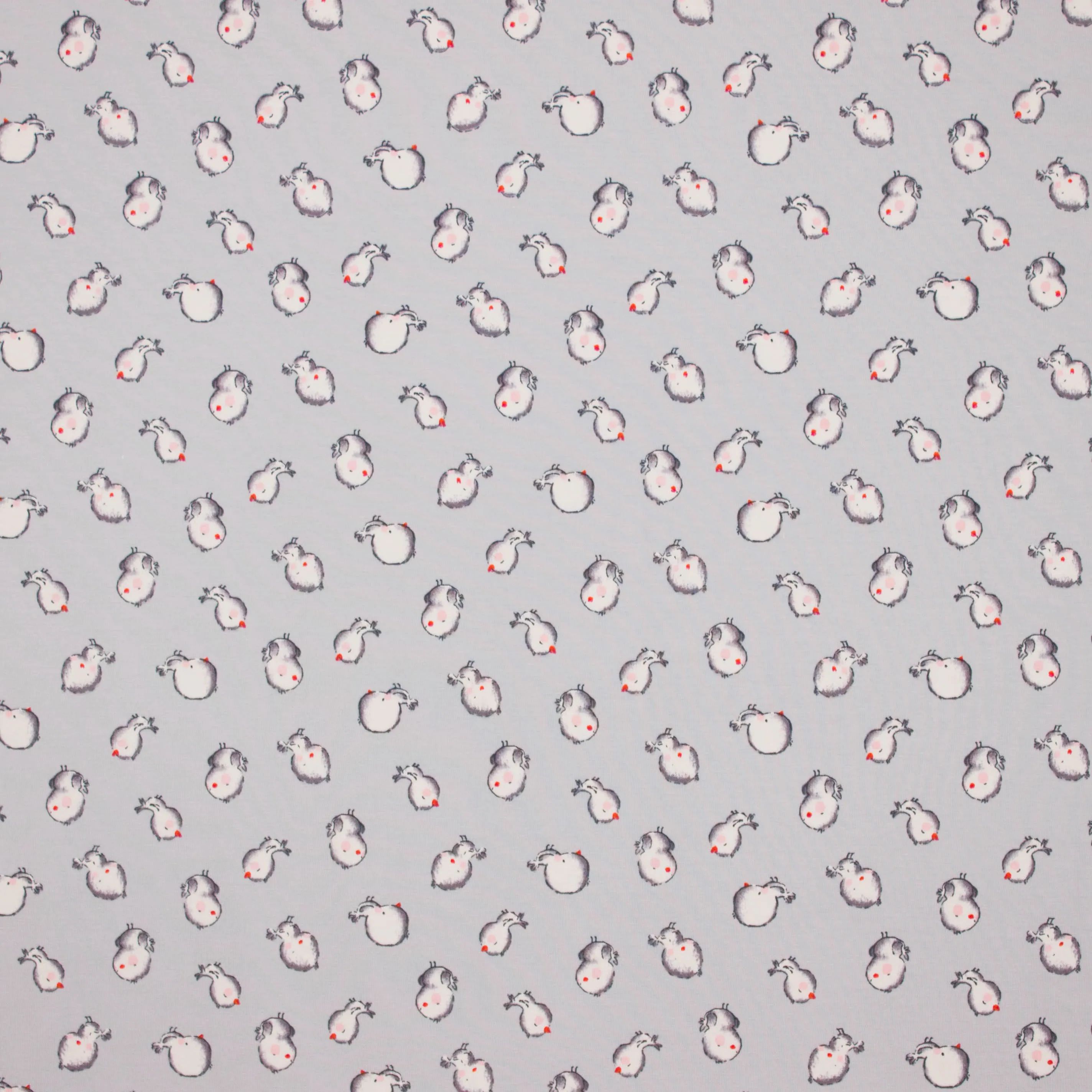 Lichtgrijze tricot 'Little Birdy - Poppy