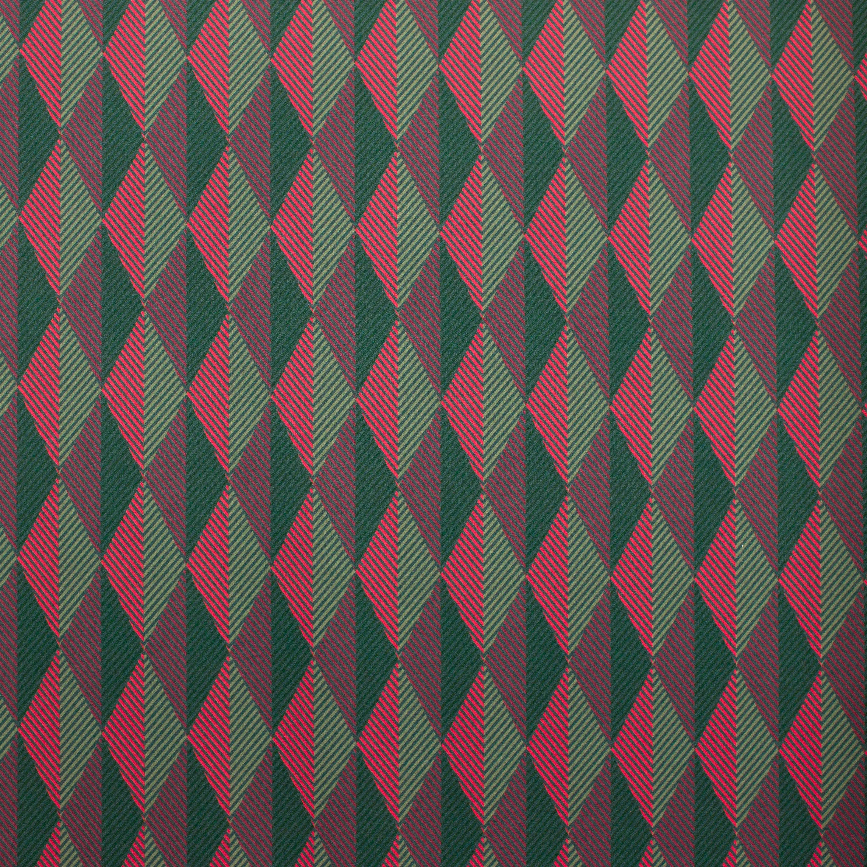 Polyester Tricot met Geometrisch Patroon