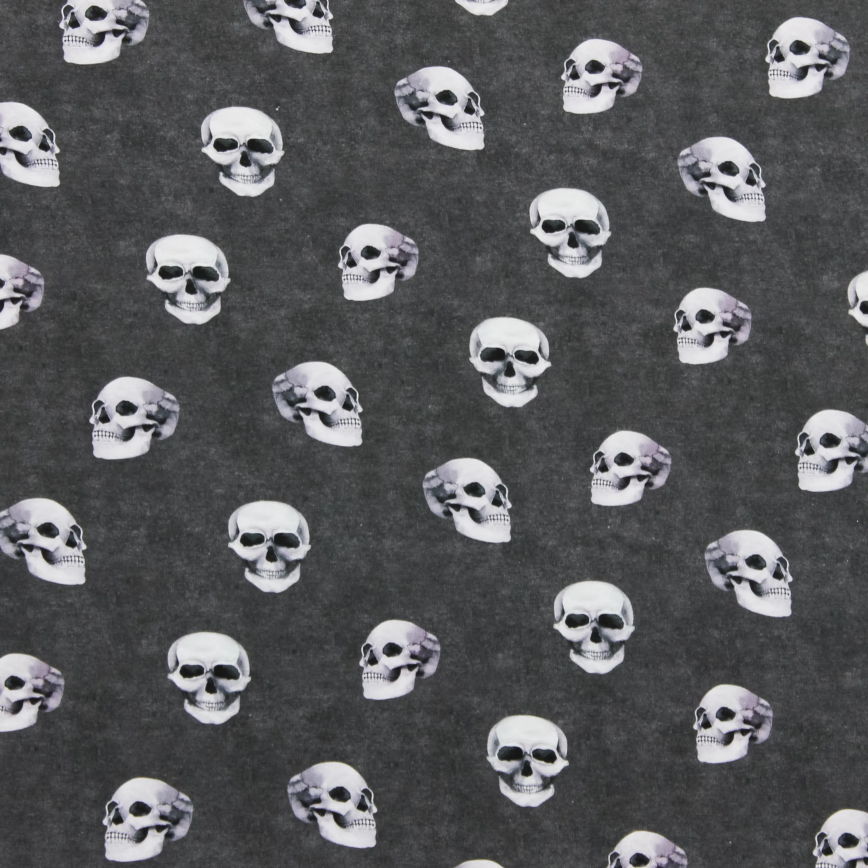 Grijze Tricot Skulls - Poppy