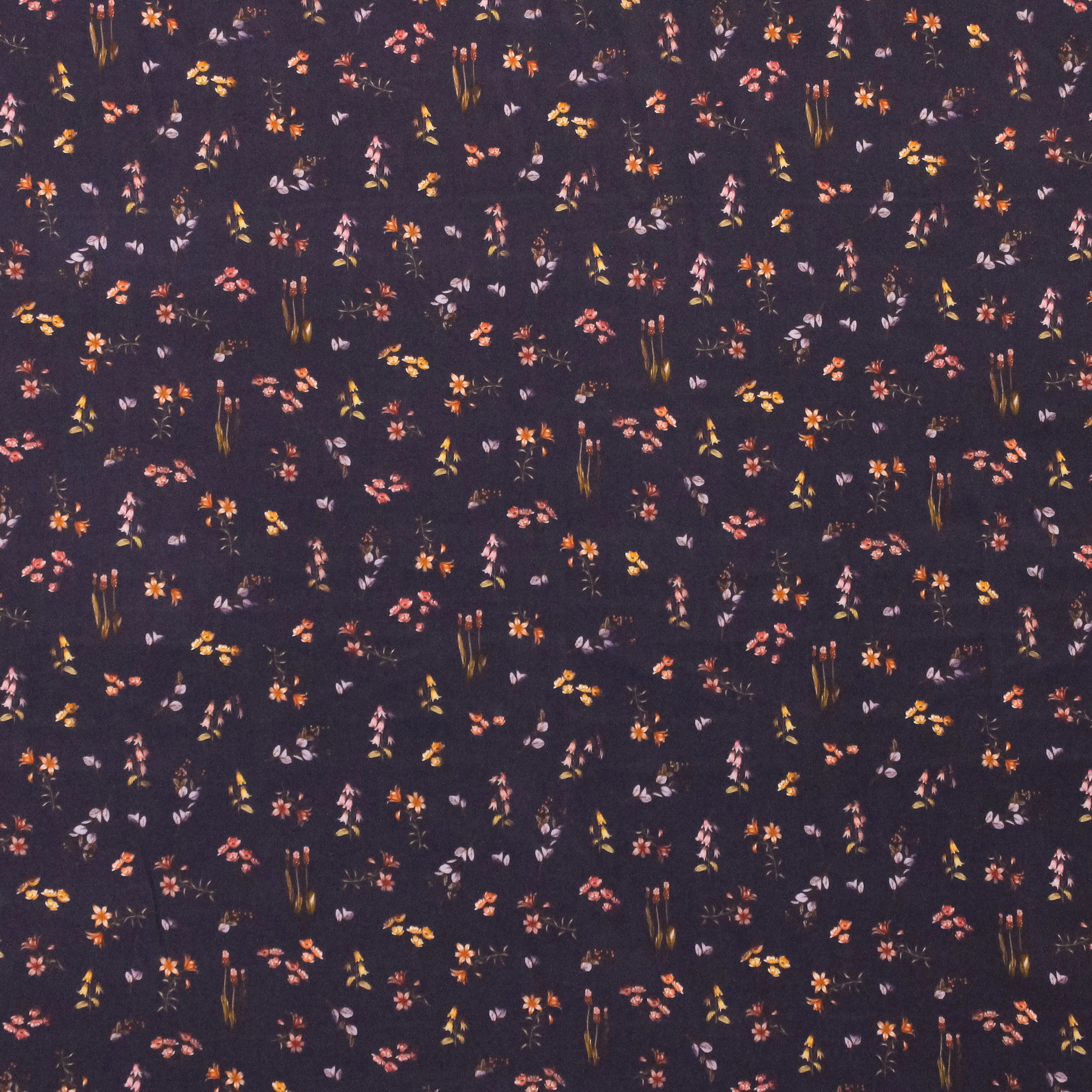 Viscose met bloemen