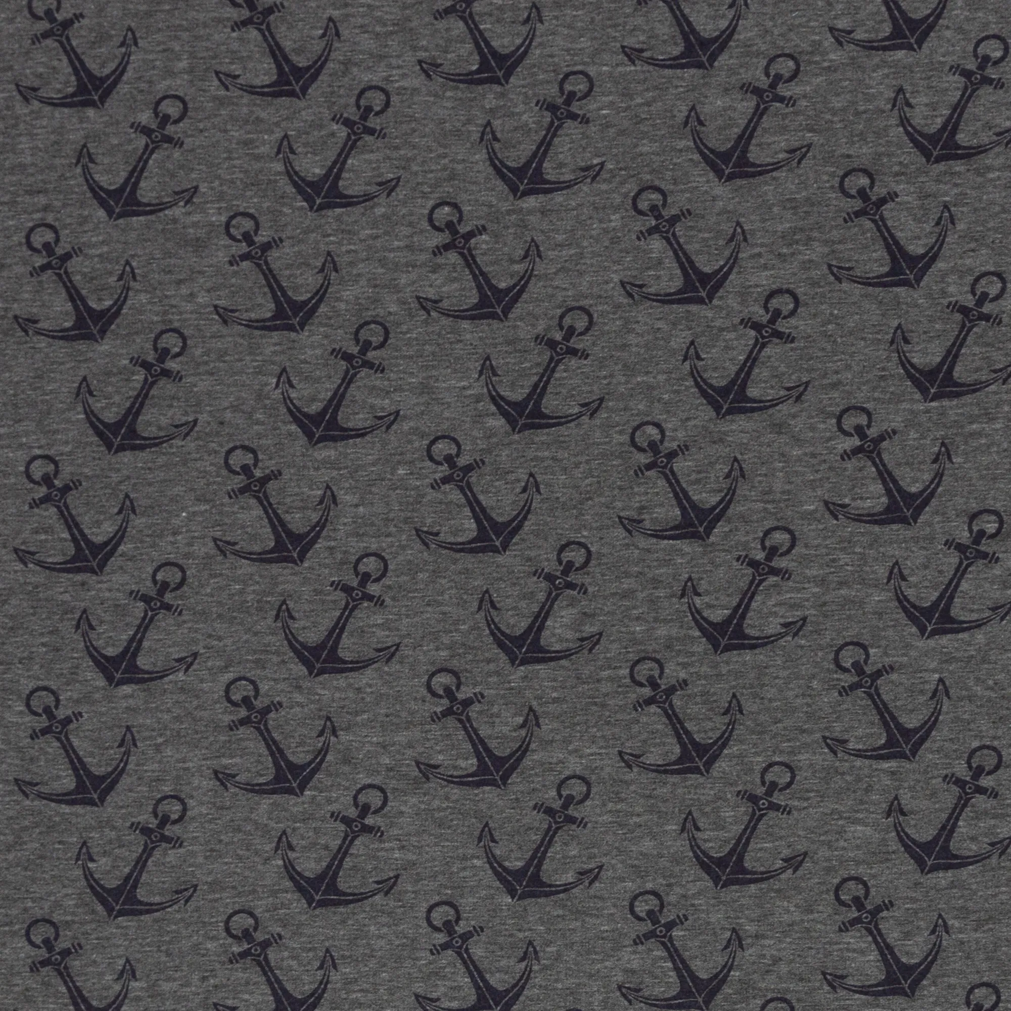 Gemêleerde fleece met ankers