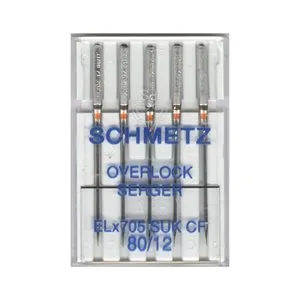 Overlock naalden - 80/12 - 5 stuks - Schmetz