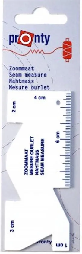 Zoommaat plastic
