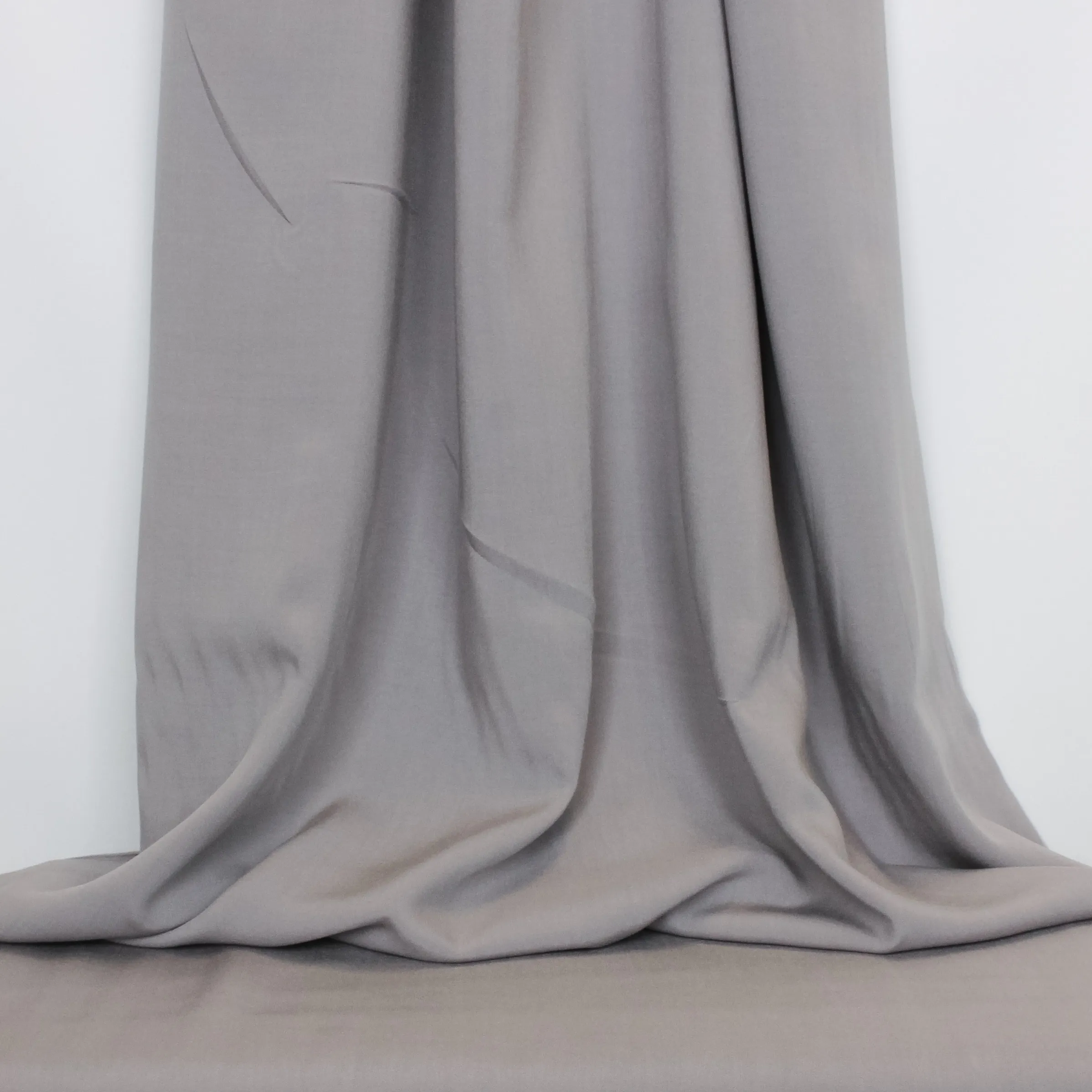 Viscose effen grijs