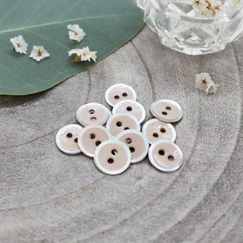 Knoopjes 10 mm 'Halo Blush' - Atelier Brunette