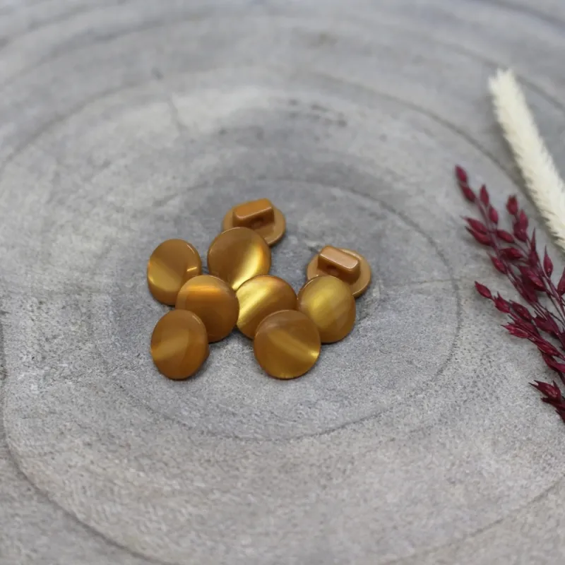Knopen 10 mm 'Swing Ochre' - Atelier Brunette
